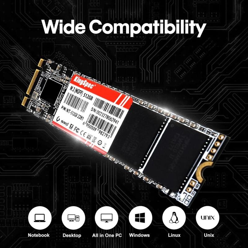 KingSpec M.2 2280 128GB / 256GB / 512GB / 1TB