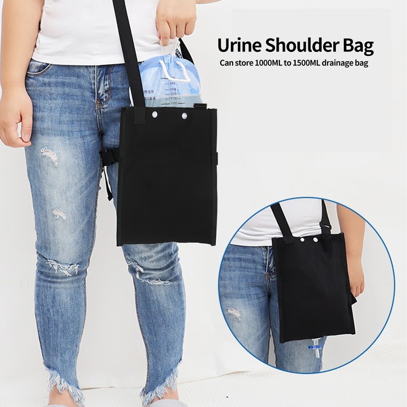 Urine Shoulder Bag Single Pocket Urine Drainage Shoulder Bag Cover
