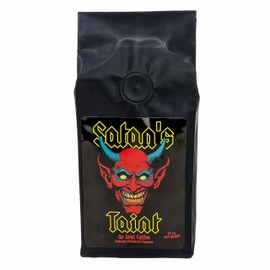 Satan's Taint Extra Dark Roast No Soul Coffee 12 Ounce Bag - Wholebean