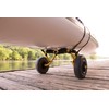 Suspenz Stowable Kayak Carrier Cart, SK Trailer Cart with Airless
