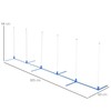 PawHut Adjustable Dog Agility Training Obstacle Course Set with Weaves