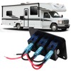 3 Gang Rocker Switch Panel Waterproof Pre Wired Aluminum Alloy