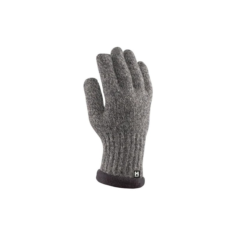 MILLET Wool Glove Gloves Black (New Logo), M, Black (new