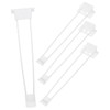 OSALADI 4pcs Iron Hairpin Table Legs for Furniture Sturdy Non-Slip