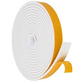 Draft Excluder for Doors, 20 mm(W) x 6 mm(T) x 3 m (L) Weather Stripping Door Seal Strip, Draft Excluder Tape for Windows and Doors, Window Seal Strip