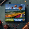 2000 Piece Puzzle for Adults – Colorful Hot Air Balloons