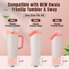 BKBY 2Pcs Mix Silicone Boot, Compatible with Owala 30oz &