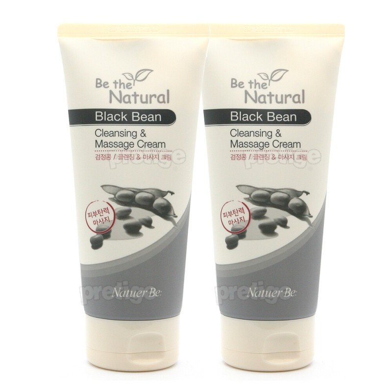 Enprani Nature B Black Bean Cleansing Massage Cream x2 /