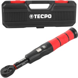 TECPO Pro Torque Wrench 1/4 Inch 6-30 Nm, 72 Teeth for Bicycle, Workshop, Hobby