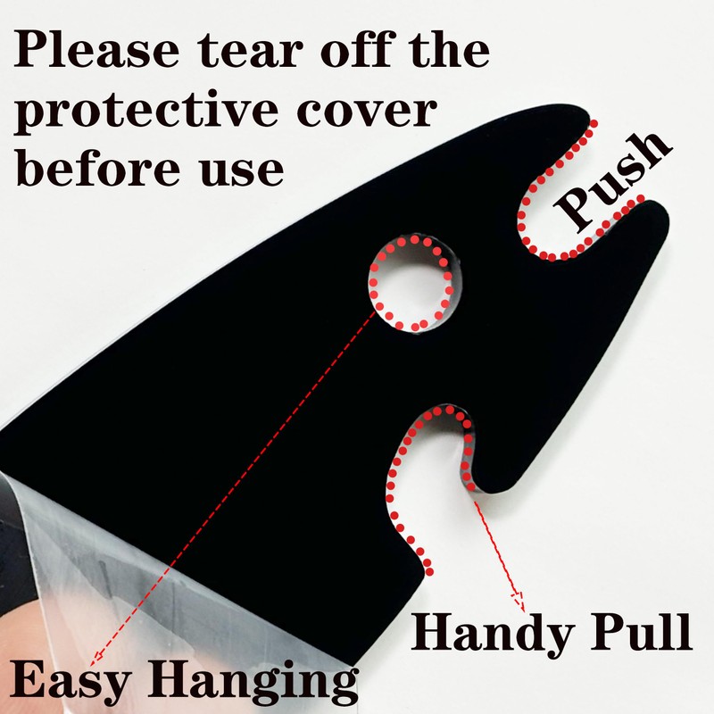 Oven Rack Pull and Push Tool, Heat Resistant Acrylic Oven