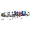 SNAWOP Cadena de energía dental de ortodoncia multicolor, bandas elásticas
