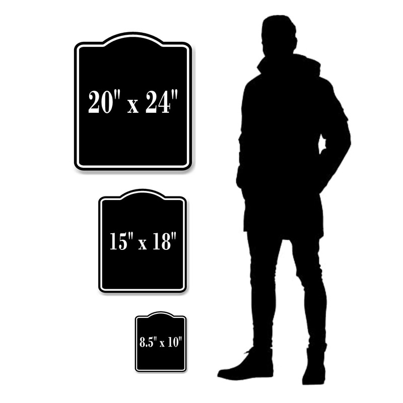 Please Excuse Our Appearance Under Construction BLACK Aluminum Composite Sign,