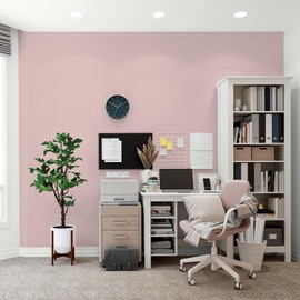 Glidden Interior Paint + Primer: Pink/Tea Time, One Coat, Flat, 1-Quart