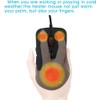 XCMC With Heated Mouse, Wired Gaming Mouse, Ergonomic Design, 6