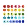 Roeda Brighten Your Life 14568m Rainbow Calendar Number Marker Magnets
