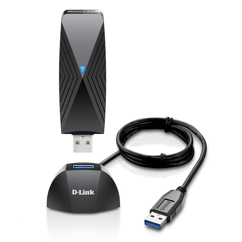 D-Link USB WiFi 6 Adapter AX1800 USB 3.0 Dual Band