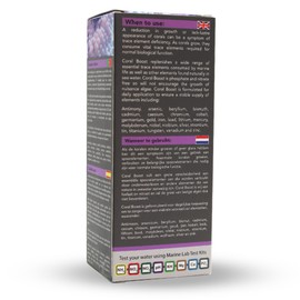 NT Labs Coral Boost, Replenishes 25 Trace Elements in Marine Aquariums, Replenishes Key Trace Elements Required by Corals, Supports Healthy Corals, Phosphate and Nitrate Free, 100ml