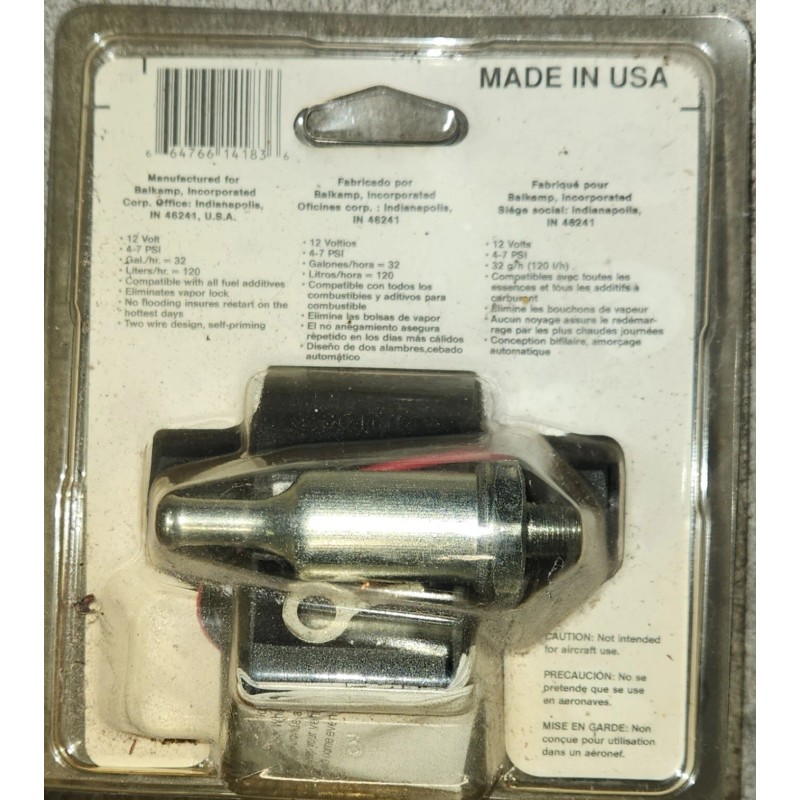 posi flo 12 volt fuel pump napa new