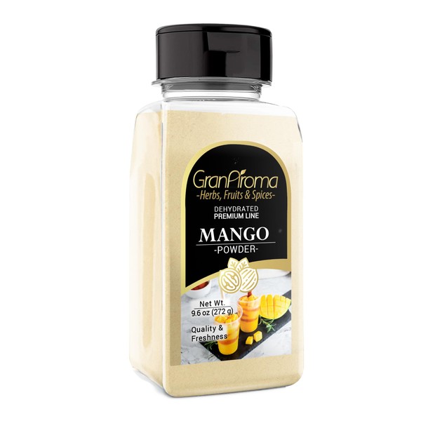 GranAroma Mango Powder, Drink & Smoothie Mix-in, Delicious Flavor (9.6