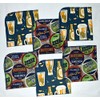 1 Ply Printed Flannel 12x12 Inches Little Wipes Set of
