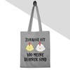 Shirtracer - Cotton Bag - Statement Sayings Children - Zuhause