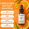 TruSkin Brightening Vitamin C Serum for Face with Hyaluronic Acid,