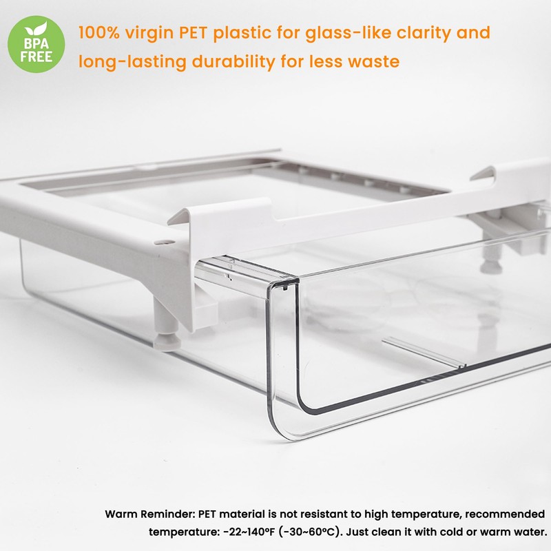 vacane Under Shelf Basket Organizer, Under Shelf Storage Drawer Pull