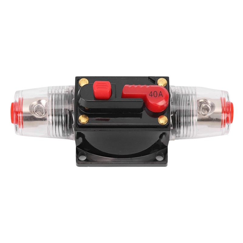Car Truck Audio Amplifier Reset Circuit Breaker Fuse Holder Car