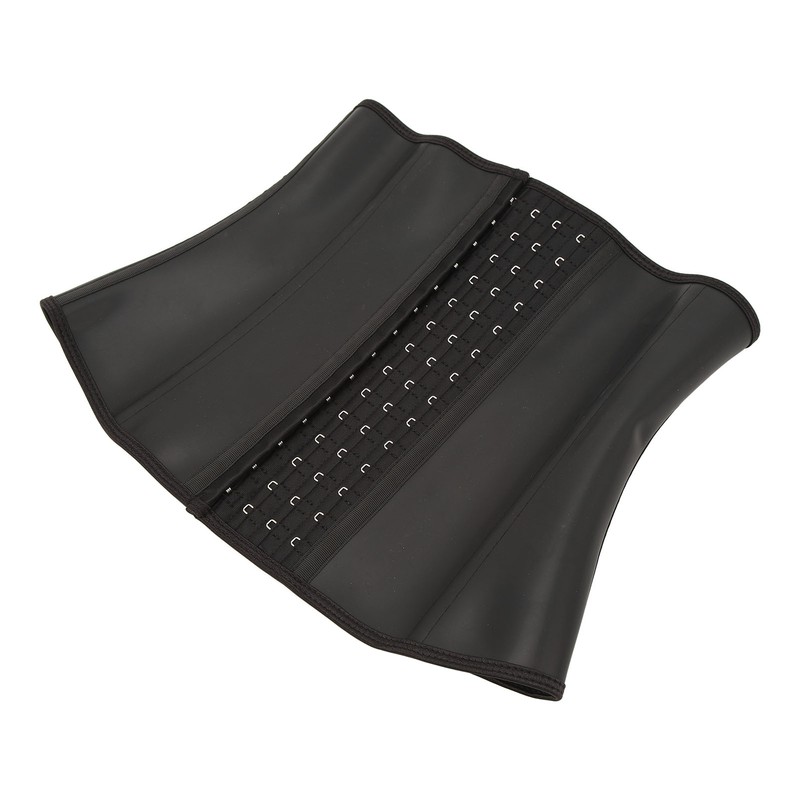Women Underbust Latex Sport Waist Trainer Tummy Control 4 Row