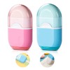 2 Pcs Manual Pencil Sharpener with Eraser Pencil Sharpener with