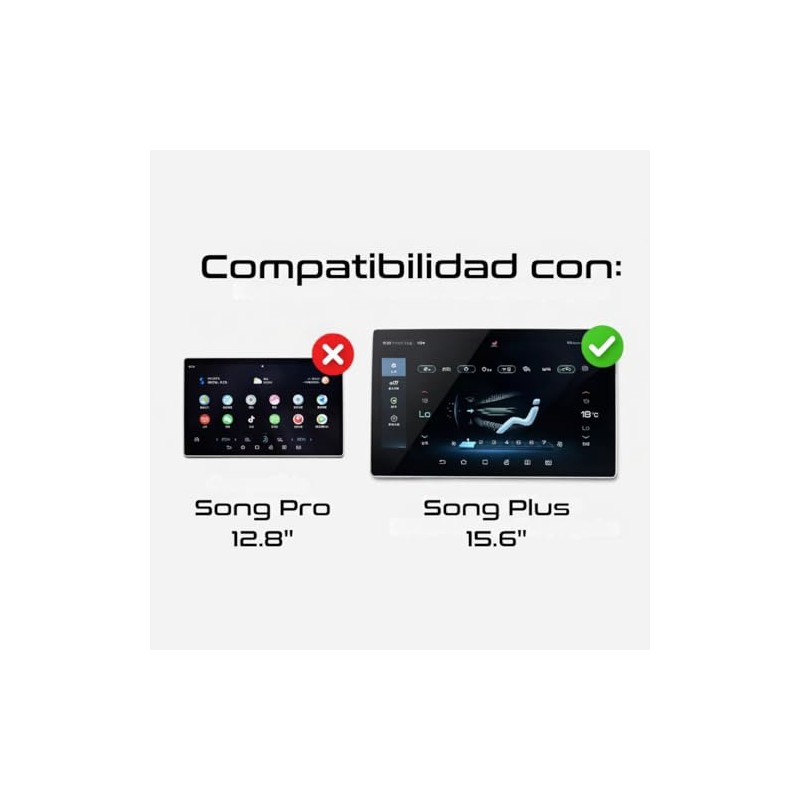 GV TECH Protector de pantalla de cristal Templado 15.6 pulgadas