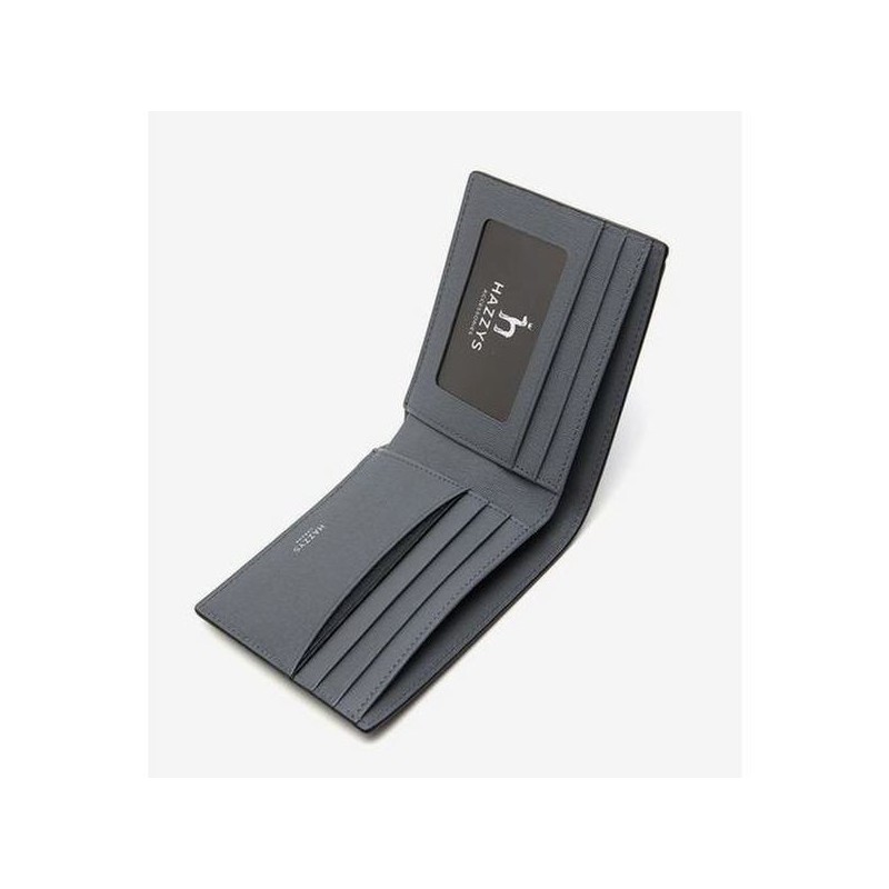 Hazzys (신세계센텀점)HAZZYS ACC 블랙 퍼피로고 배색포인트 반지갑 HJWA4E330BK (Shinsegae Centum