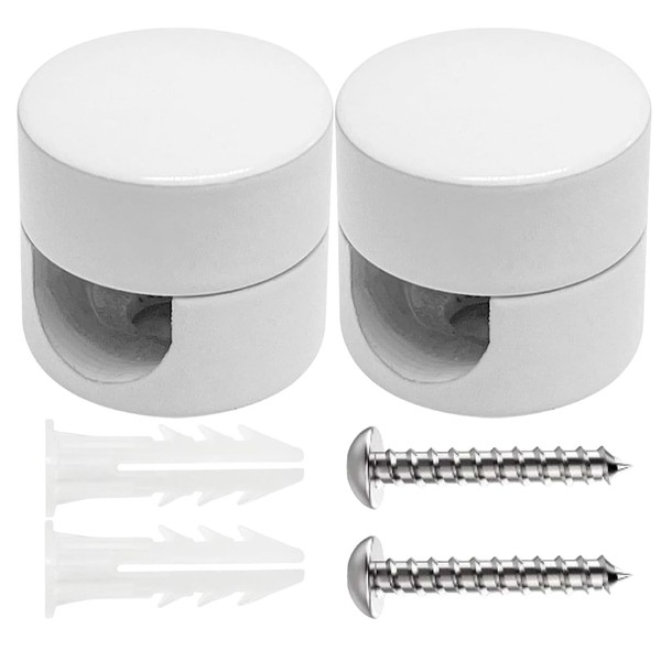 ANBOO Pack of 2 Aluminium Wall and Ceiling Pins for