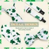 Eyret Shamrock Necktie Set St Patricks Day Neck Ties and