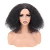 4x4 Lace Front Kinky Curly Wig Afro Curly Frontal Closure