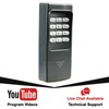 For Linear 2 Replacement Garage Door Opener Wireless Wall Keypad