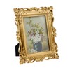 Bitray Picture Frames Luxury Vintage Photo Frame with Glass Front