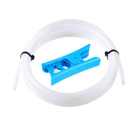 Aiqeer 3 Metre 3D Printer PTFE Teflon Tube with Cutter, ID 2.0 mm/OD 4.0 mm, 3D Printer PTFE Teflon Hose