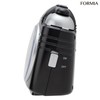 Formia HT-A030W-BK Tabletop Alarm Clock, Stand, Luminous, Silent, Continuous Second