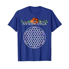 Ayahuasca Mandala Sacred Geometry Flower of Life DMT Shirt T-Shirt