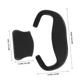 Angoily Vr Eye Mask Pad Comfortable Face Cushion for Sleep Eye Mask Gaming Accessory for Replaceable Cushion