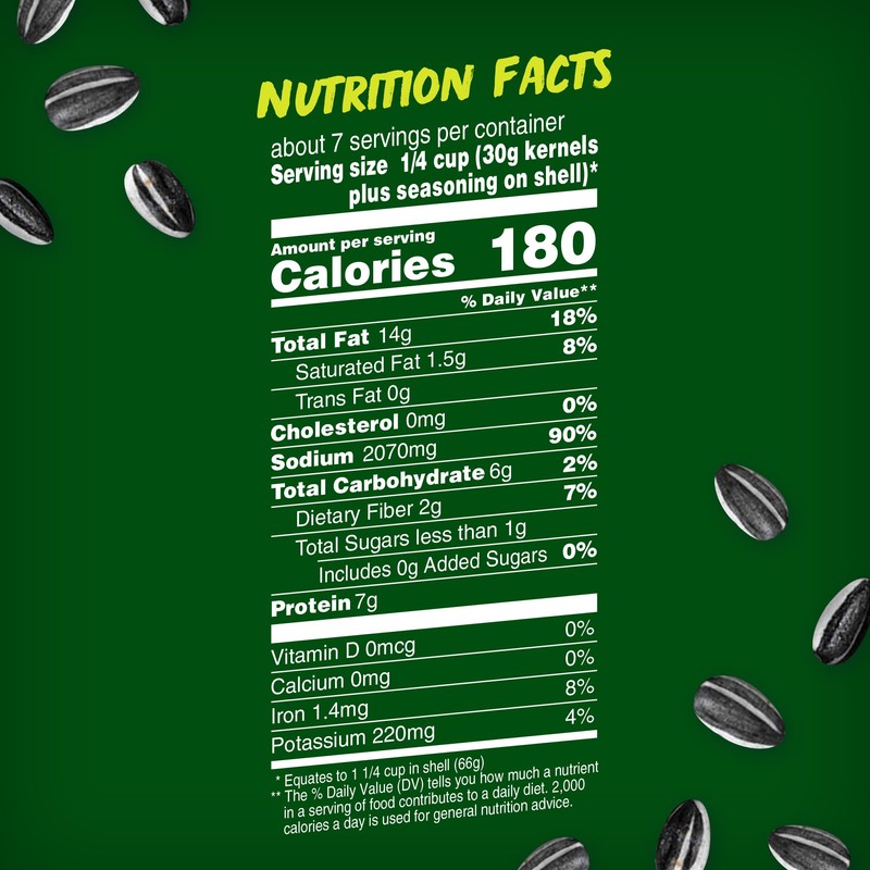 BIGS Sunflower Seeds, Vlasic Dill Pickle Flavor, 16 oz.