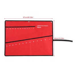 Multi-pocket tool bag for rolling up tools, linen, wrench, pliers, storage bags, portable, small roll bags, organiser for DIY, plumbers, 1.00 V