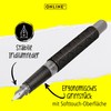 Online College 12462/3D Fountain Pen Iridium Nib M Medium Black