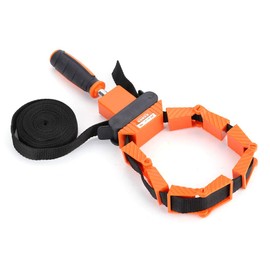 Frame Press Tie Down Strap Multifunctional Adjustable Corner Tension Strap Nylon Molds with 4M Strap Tool for Picture Frame Wood