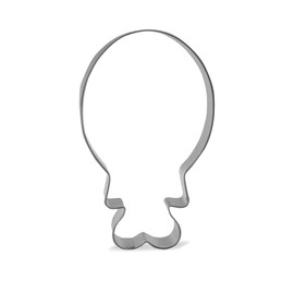 Keewah Thanksgiving Turkey Leg Cookie Cutter, 4”, Stainless Steel