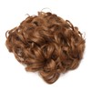 Hairro Messy Hair Bun with Comb (#30 Light auburn) Curly