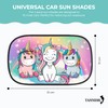Tanness 2 Pack Car Sun Shades | UV Protection |