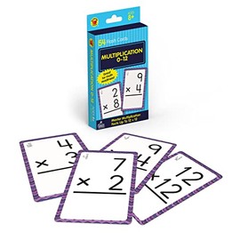 Brighter Child 0769677436 Multiplication 0 to 12 Learning Cards