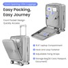 Luggage Sets 3 Piece (20/24/28): Expandable Carry-On Luggage with TSA